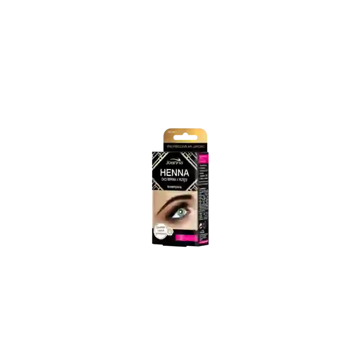 JOANNA Henna kremowa do brwi i rzęs 1.0 Czarny 15ml