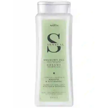 JOANNA Sensual Body kremowy żel pod przysznic Konopie & Panthenol 500ml