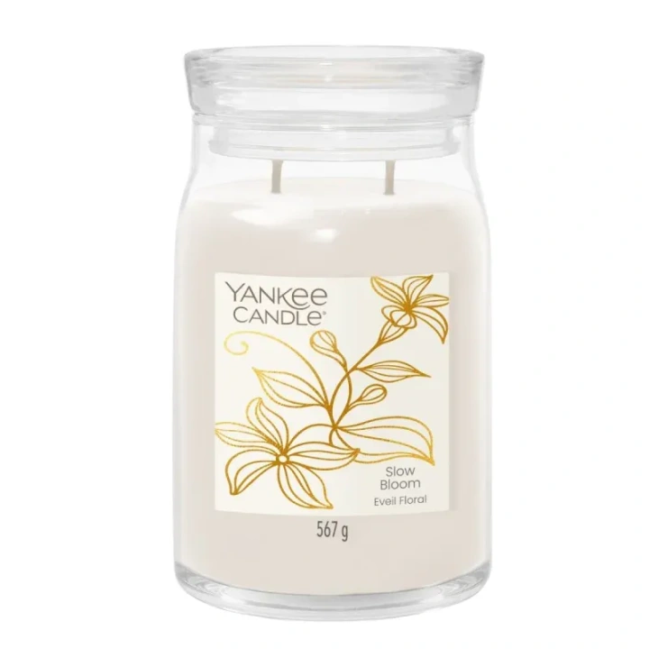 YANKEE CANDLE Signature Duża świeca w słoiku SLOW BLOOM 567g