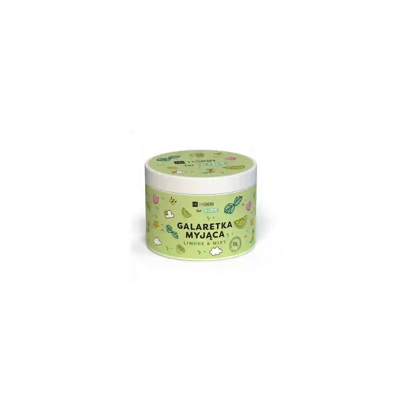 HISKIN For Kids Jelly Body Wash galaretka myjąca Limone & Mint 150g 