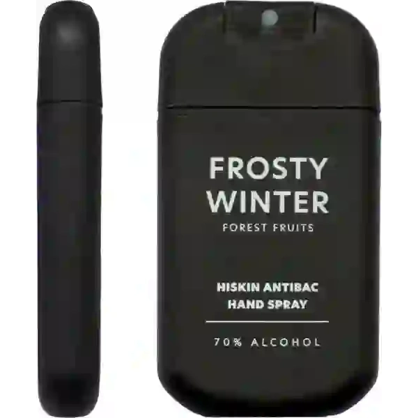 HISKIN Anitibac Hand spray do dezynfekcji rąk Frosty Winter Forest Fruits 30ml 