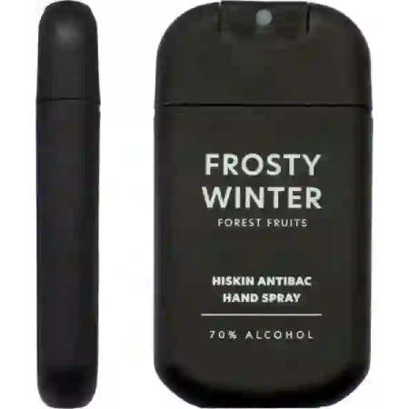 HISKIN Anitibac Hand spray do dezynfekcji rąk Frosty Winter Forest Fruits 30ml 