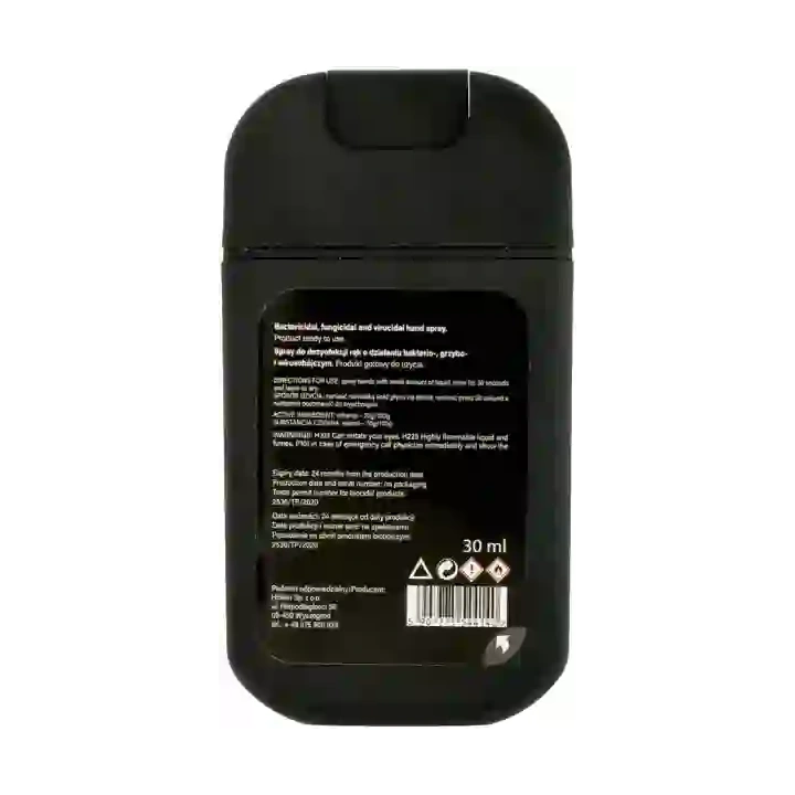 HISKIN Anitibac Hand spray do dezynfekcji rąk Frosty Winter Forest Fruits 30ml 