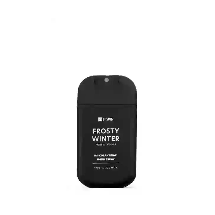 HISKIN Anitibac Hand spray do dezynfekcji rąk Frosty Winter Forest Fruits 30ml 