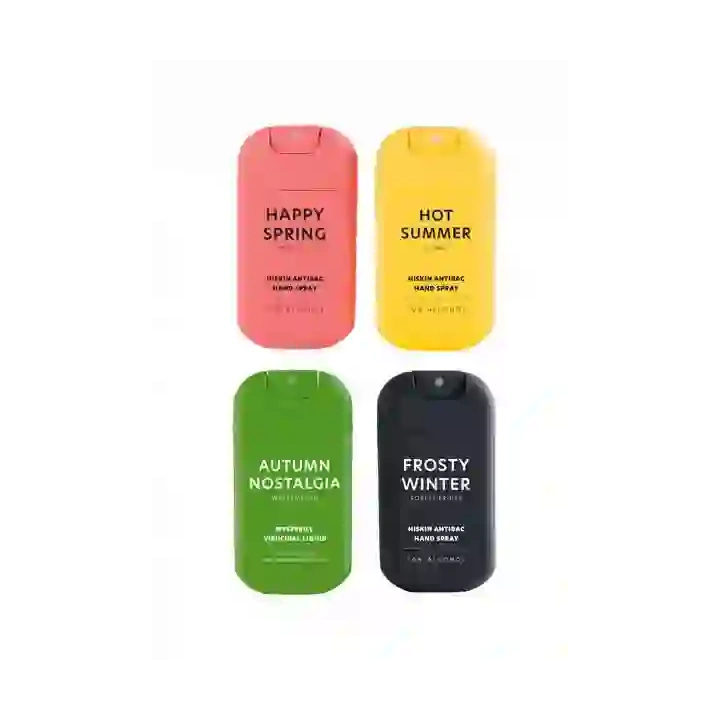 HISKIN Anitibac Hand spray do dezynfekcji rąk Frosty Winter Forest Fruits 30ml 