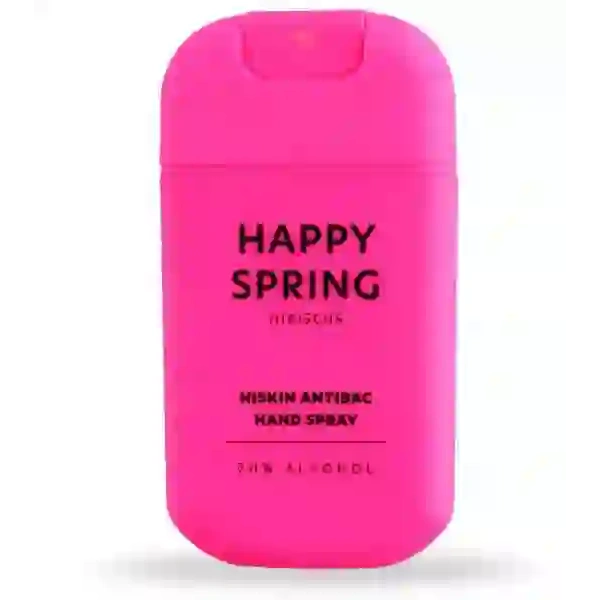 HISKIN Anitibac Hand spray do dezynfekcji rąk Happy Spring Hibiscus 30ml