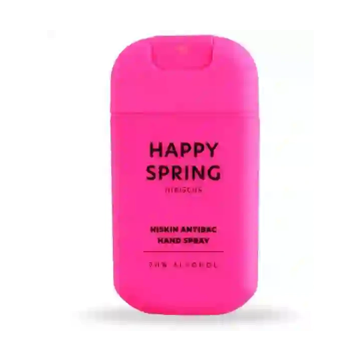 HISKIN Anitibac Hand spray do dezynfekcji rąk Happy Spring Hibiscus 30ml