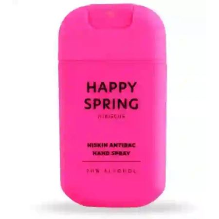 HISKIN Anitibac Hand spray do dezynfekcji rąk Happy Spring Hibiscus 30ml