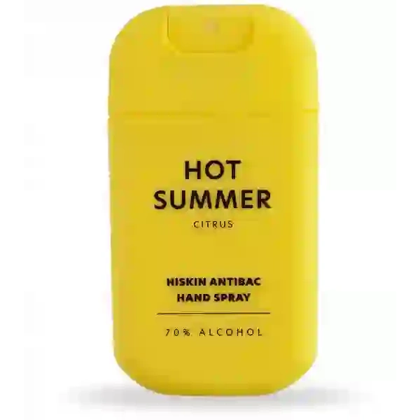 HISKIN Anitibac Hand spray do dezynfekcji rąk Hot Summer Citrus 30ml