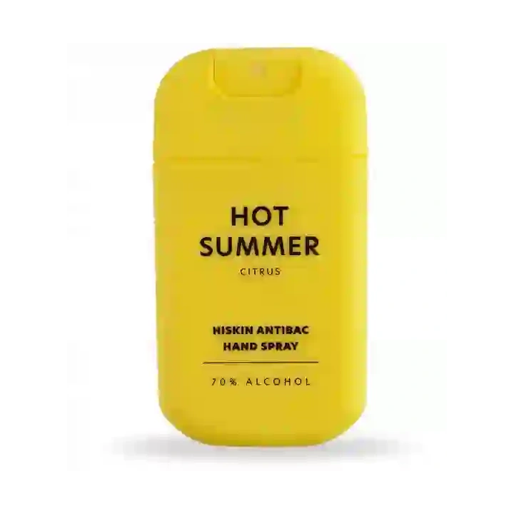 HISKIN Anitibac Hand spray do dezynfekcji rąk Hot Summer Citrus 30ml
