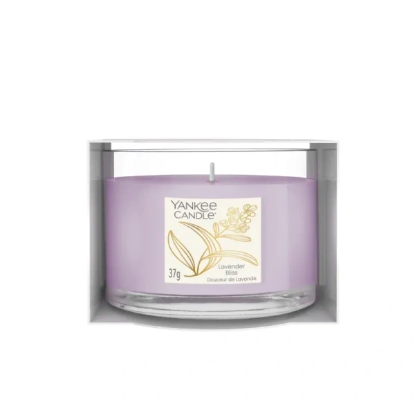 YANKEE CANDLE Signature Mini świeca w słoiku LAVENDER BLISS 37g