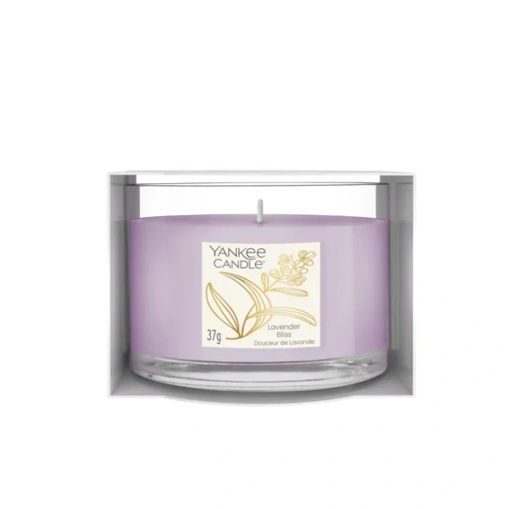 YANKEE CANDLE Signature Mini świeca w słoiku LAVENDER BLISS 37g