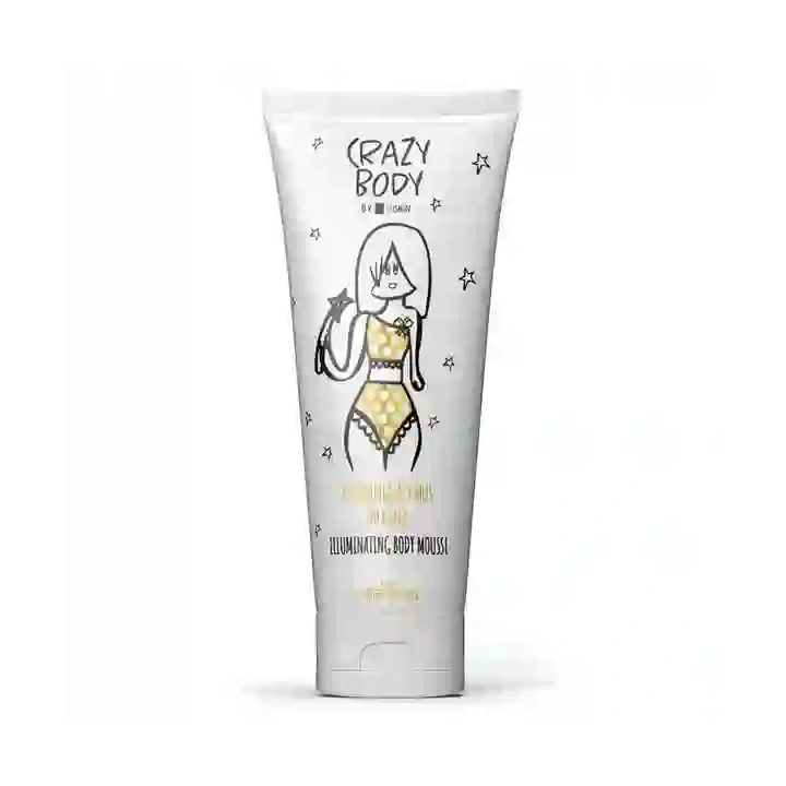 HISKIN Crazy Body mus do ciała rozświetlający Pina Colada 250ml 
