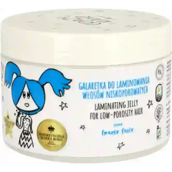 HISKIN Crazy Hair galaretka do laminowania włosów niskoporowatych 300ml 