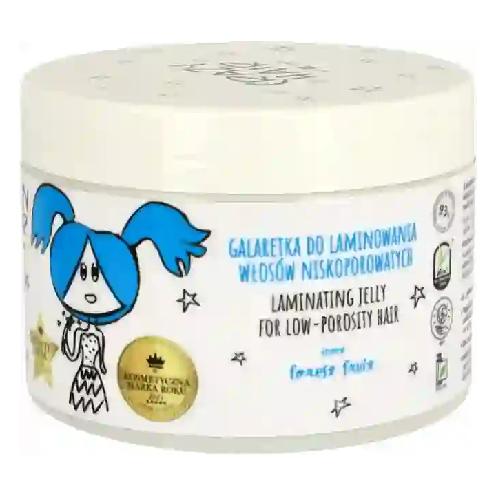 HISKIN Crazy Hair galaretka do laminowania włosów niskoporowatych 300ml 