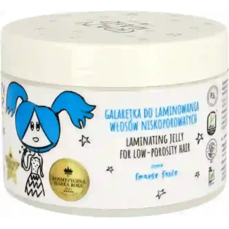 HISKIN Crazy Hair galaretka do laminowania włosów niskoporowatych 300ml 