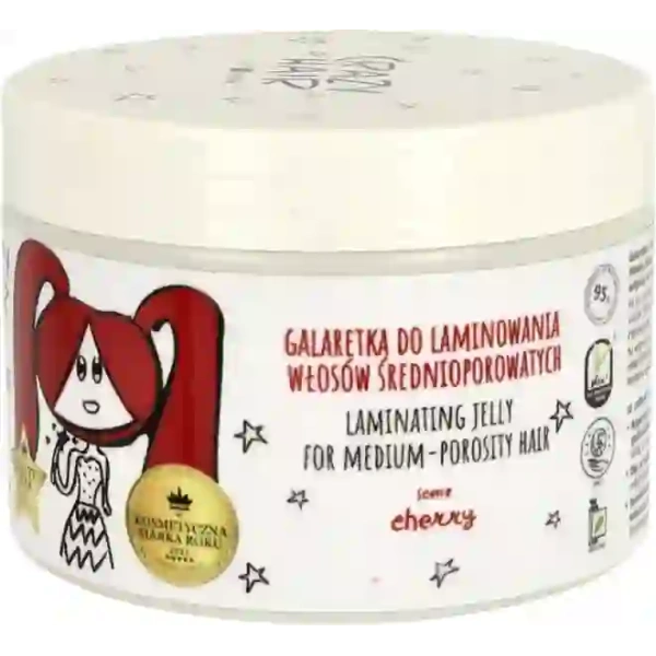 HISKIN Crazy Hair galaretka do laminowania włosów średnioporowatych 300ml 