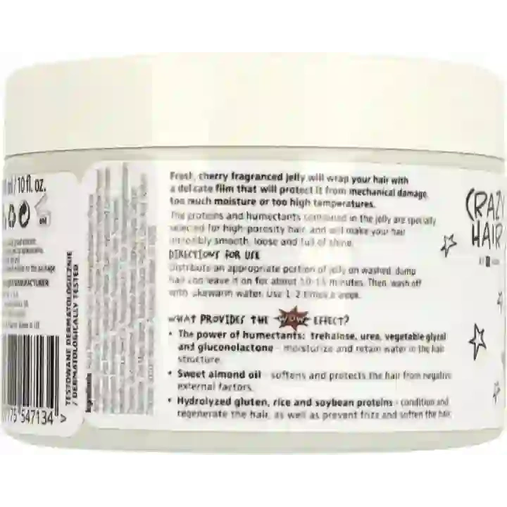 HISKIN Crazy Hair galaretka do laminowania włosów średnioporowatych 300ml 