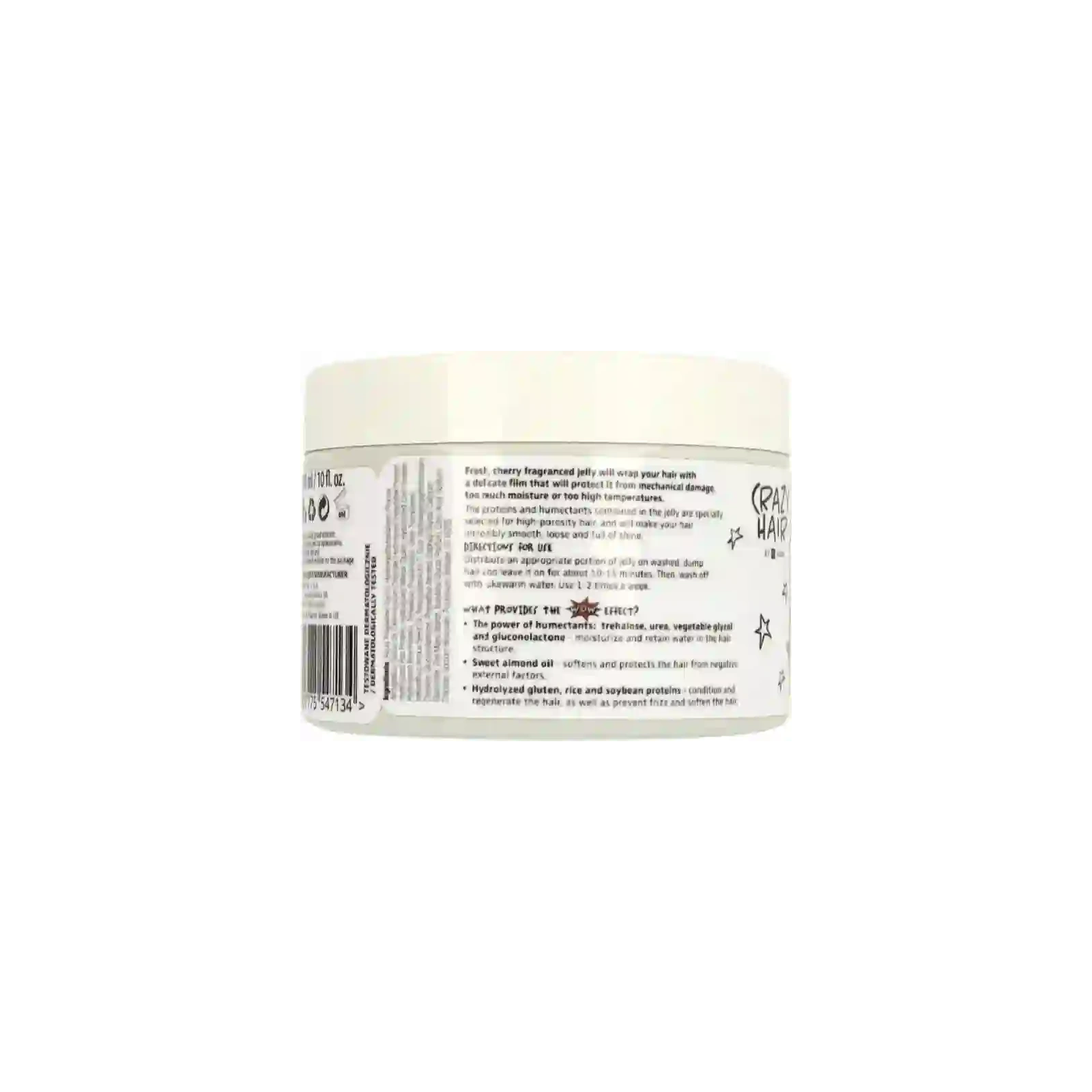 HISKIN Crazy Hair galaretka do laminowania włosów średnioporowatych 300ml 