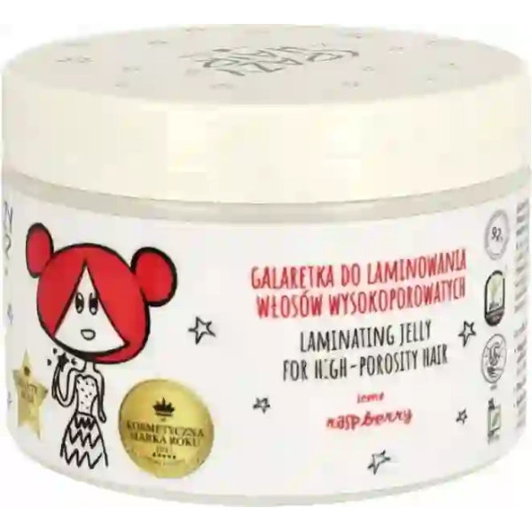 HISKIN Crazy Hair galaretka do laminowania włosów wysokoporowatych 300ml 