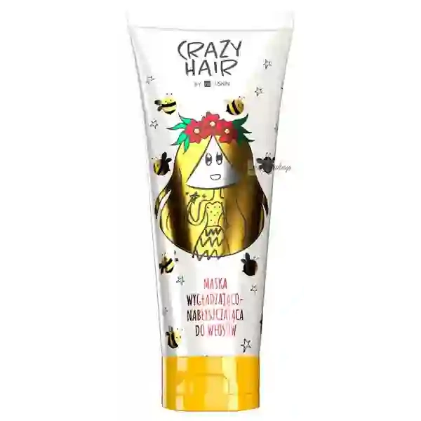 HISKIN Crazy Hair maska do włosów wygładzająco nabłyszczająca Miodowa 250ml