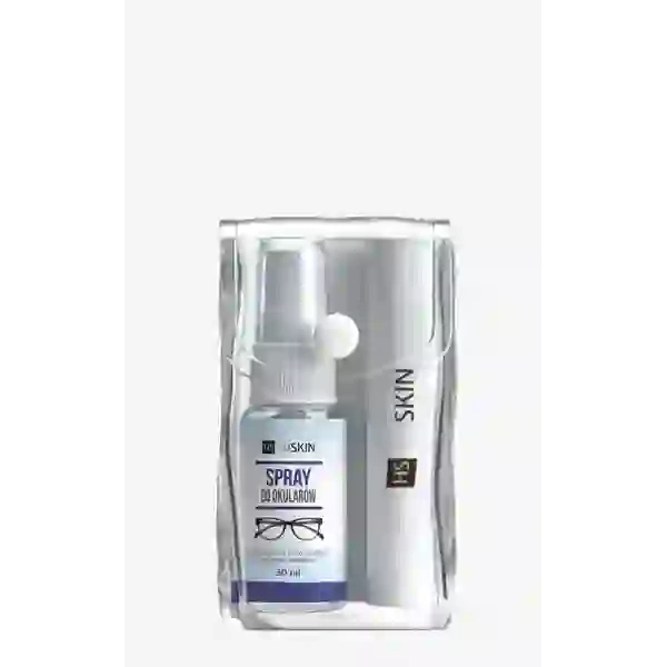 HISKIN zestaw spray do okularów ze ściereczką 30ml