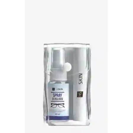 HISKIN zestaw spray do okularów ze ściereczką 30ml