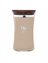 WOODWICK Pluswick duża świeca w słoiku PATCHOULI CREME 609,5g