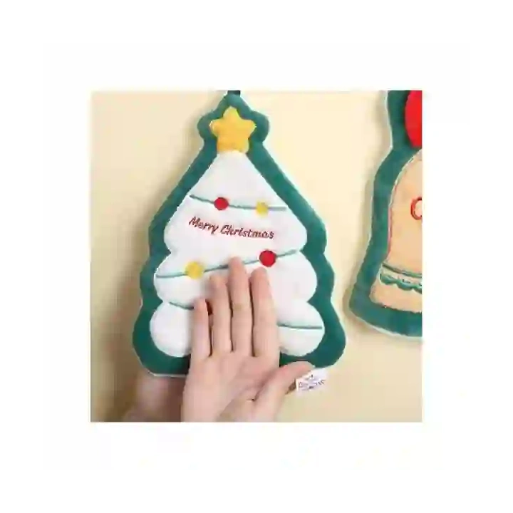 ECARLA ręcznik świąteczny w opakowaniu 26x19cm CHOINKA REC58WZ3