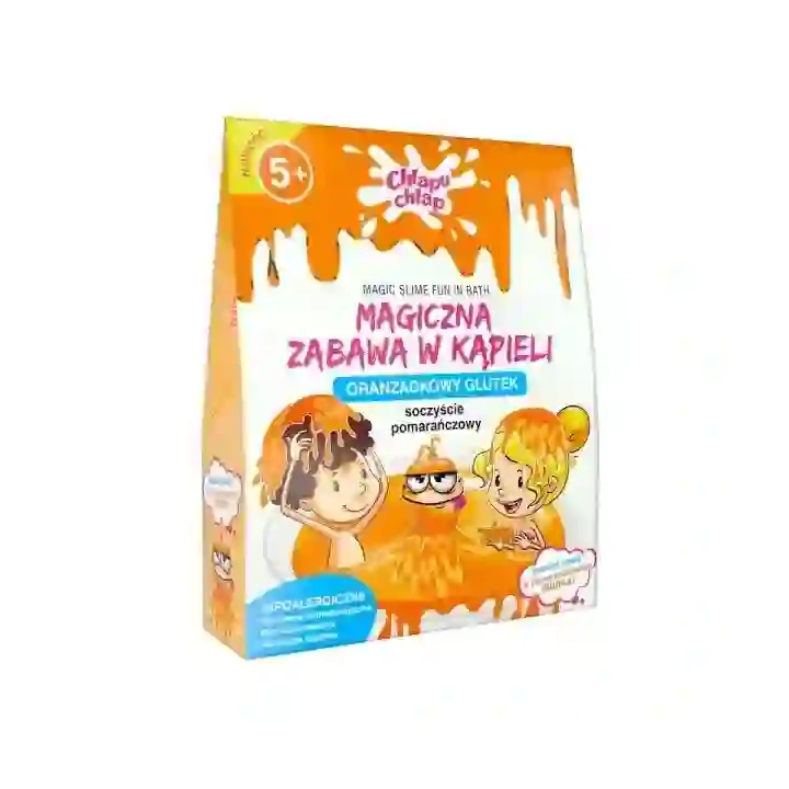 ESTETICA Chlapu Chlap magiczna zabawa w kąpieli Oranżadowy glutek 150g