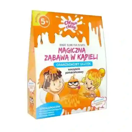 ESTETICA Chlapu Chlap magiczna zabawa w kąpieli Oranżadowy glutek 150g