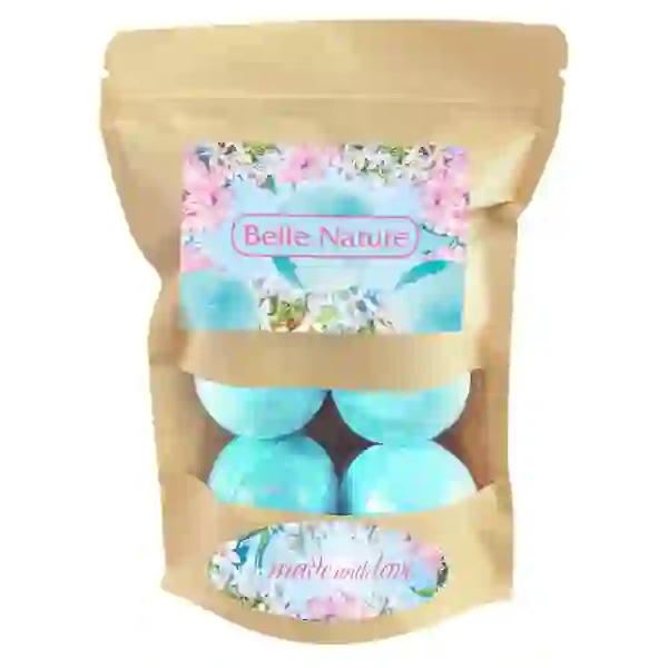 ESTETICA Belle Nature Secret Garden kule do kąpieli Wiosenny Jaśmin 6x50g