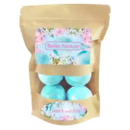 ESTETICA Belle Nature Secret Garden kule do kąpieli Wiosenny Jaśmin 6x50g