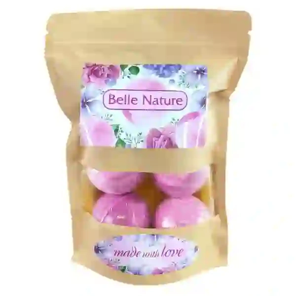ESTETICA Belle Nature Secret Garden kule do kąpieli Leśne Jagody 6x50g