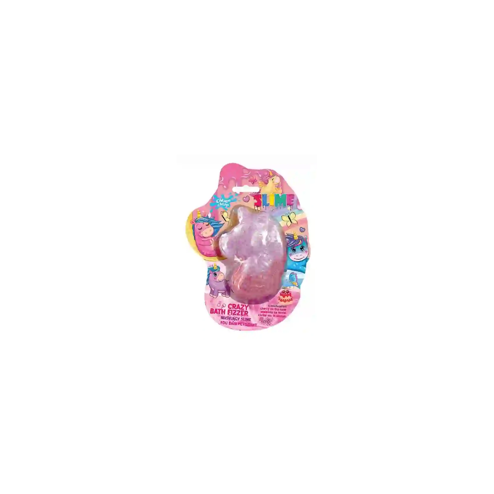 ESTETICA Chlapu Chlap musujący slime Wisienka Jednorożec 100g