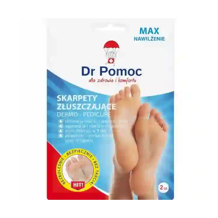 ESTETICA Dr Pomoc skarpety złuszczające Max Nawilżenie