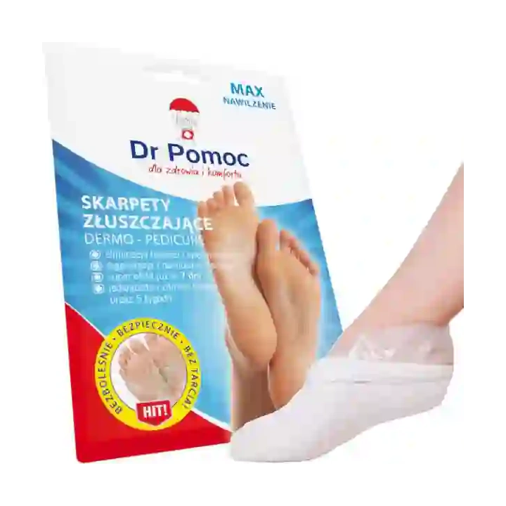 ESTETICA Dr Pomoc skarpety złuszczające Max Nawilżenie