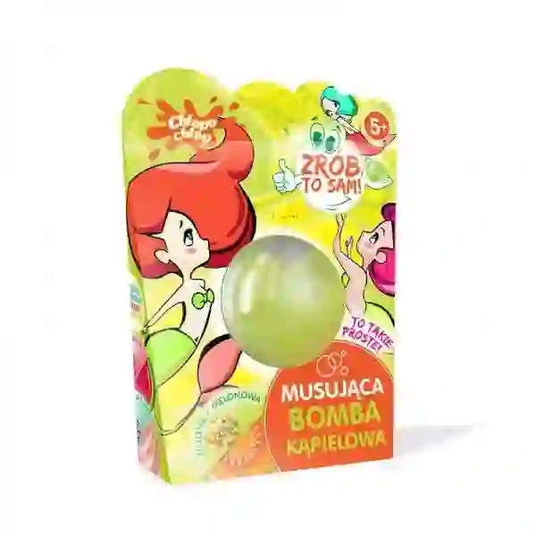 ESTETICA Chlapu Chlap bomba kąpielowa Zielona Melonowa 131,5g