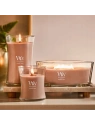 WOODWICK Pluswick duża świeca w słoiku PATCHOULI CREME 609,5g