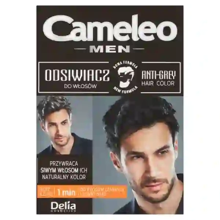 DELIA Cameleo Men odsiwiacz do włosów dla mężczyzn Czarny 1szt