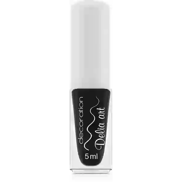 DELIA Art lakier do zdobień Czarny 5ml