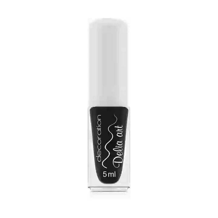 DELIA Art lakier do zdobień Czarny 5ml