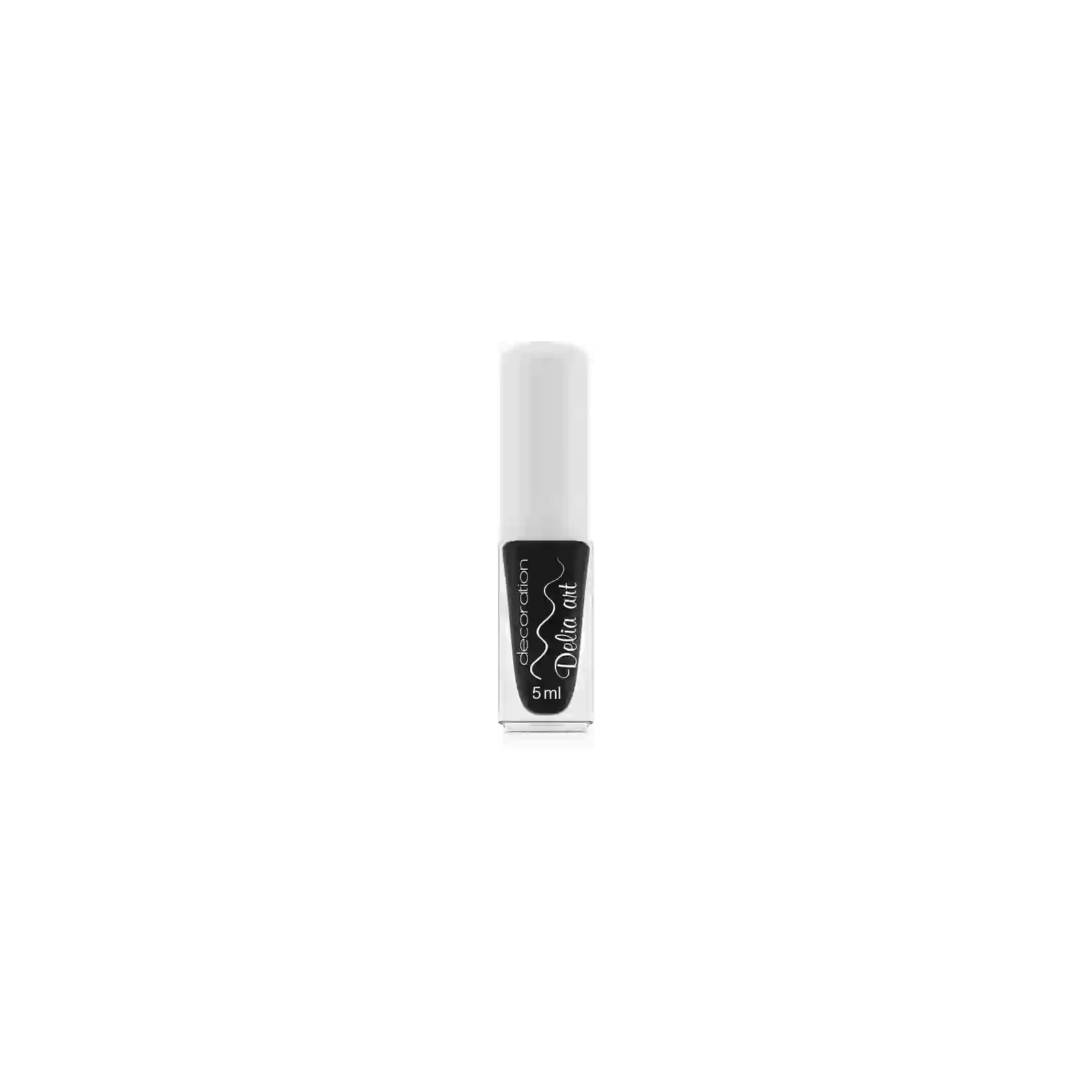 DELIA Art lakier do zdobień Czarny 5ml