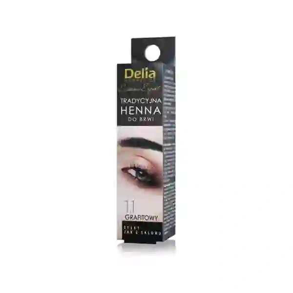 DELIA Henna do brwi tradycyjna 1.1 Gray 2g