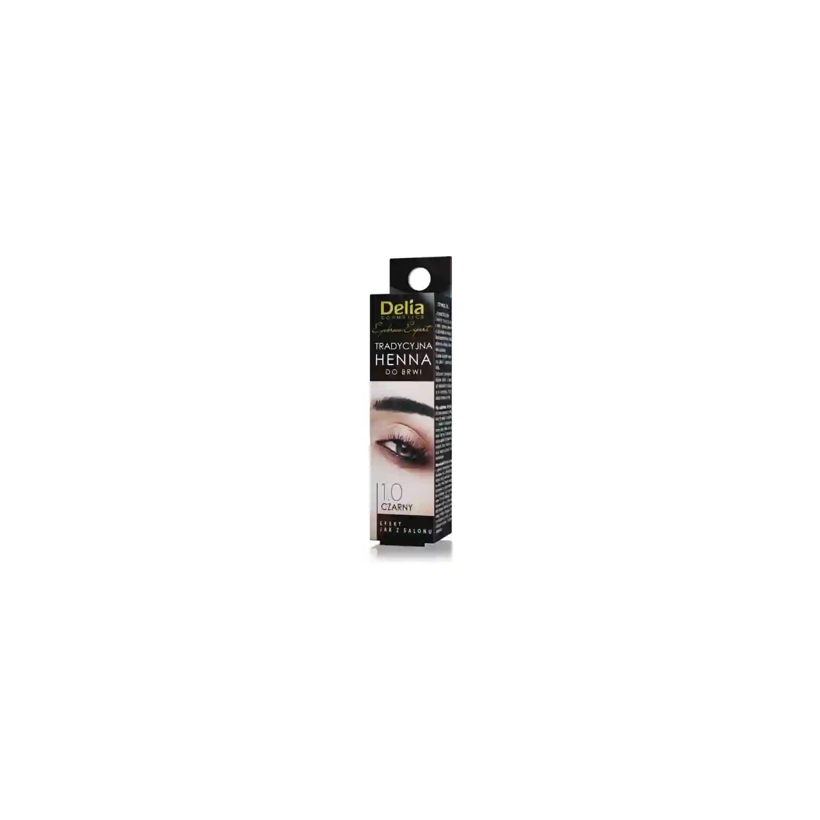 DELIA Henna do brwi tradycyjna 1.0 Black 2g