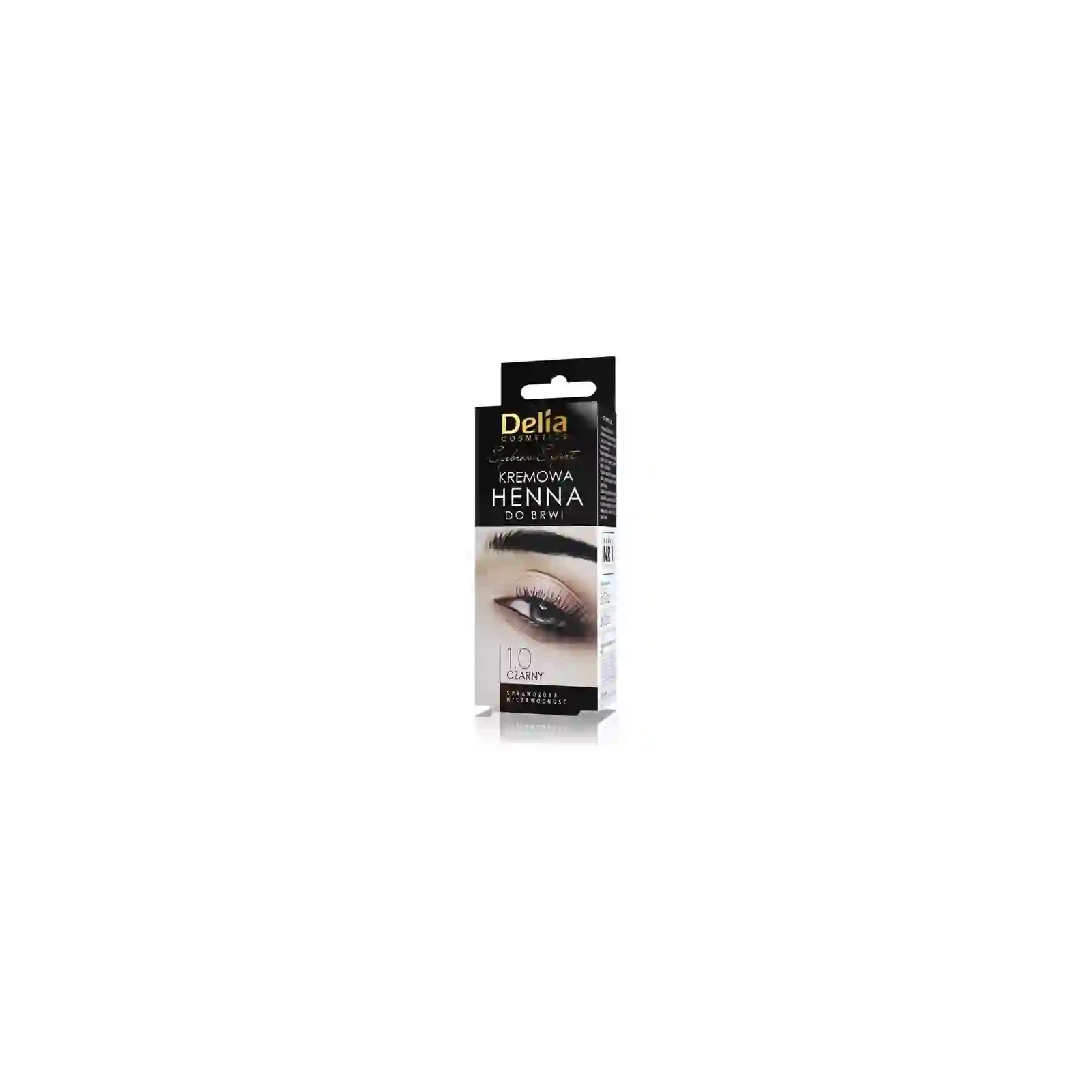 DELIA Henna do brwi 1.0 Czarny 2x5ml