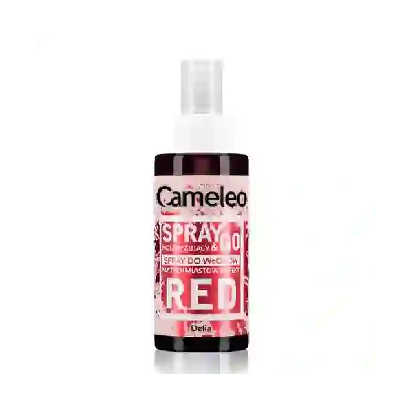 DELIA Cameleo Spray&Go koloryzujący spray do włosów Red 150ml
