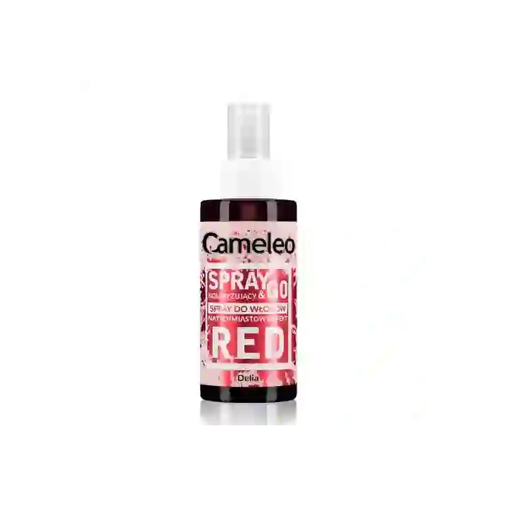 DELIA Cameleo Spray&Go koloryzujący spray do włosów Red 150ml
