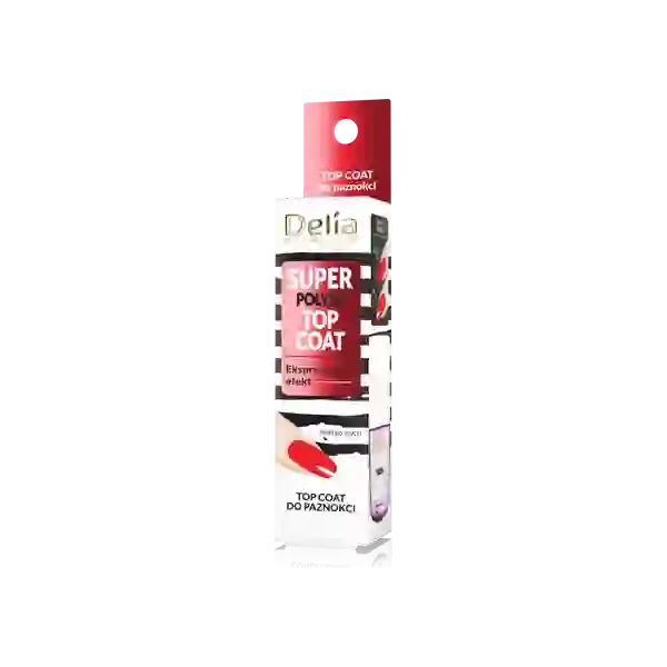 DELIA Top Coat Super Połysk 11ml