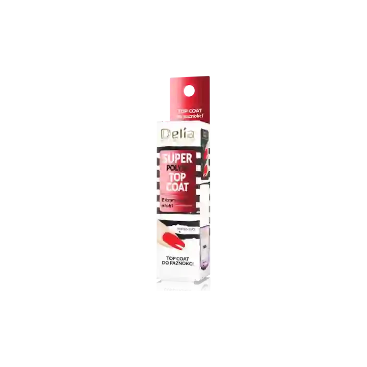 DELIA Top Coat Super Połysk 11ml